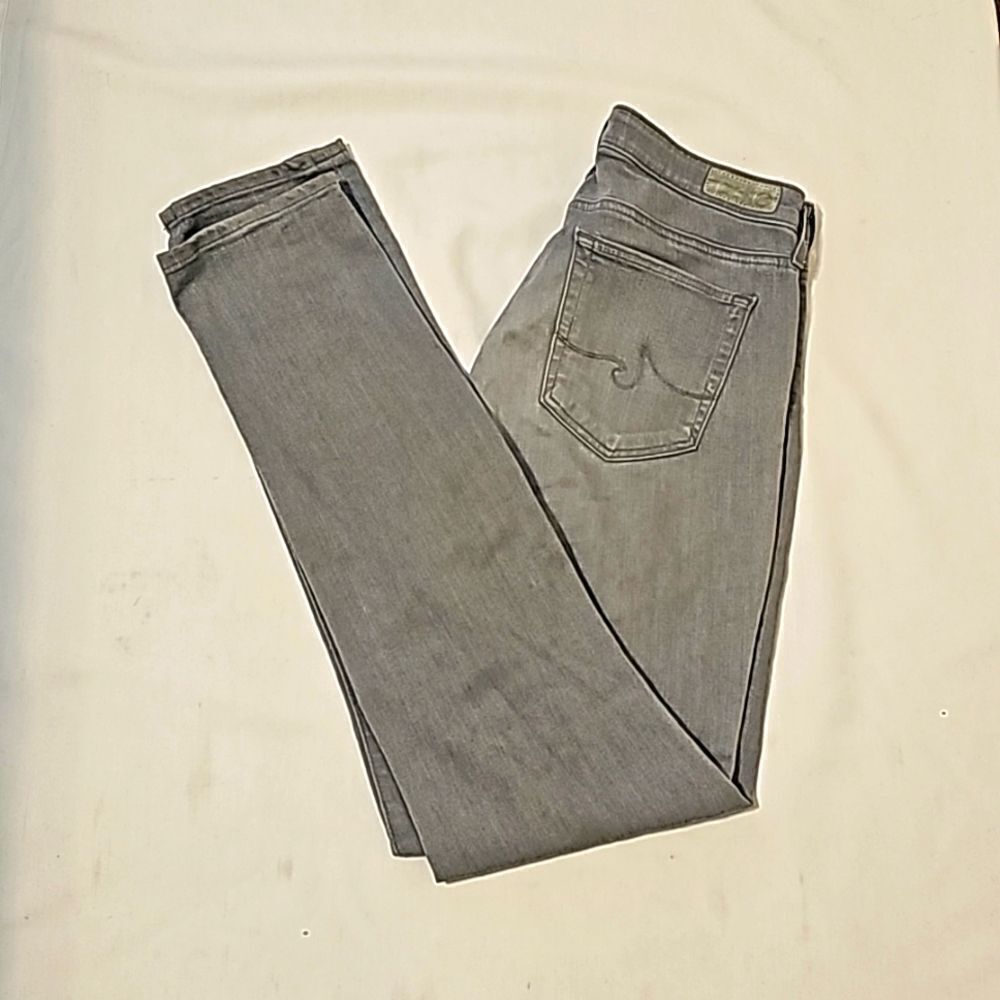 AG Prima Cigarette Leg‎ Jeans  Grey 27